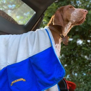 Dog drying towel Grey