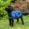 Premium Dog Drying Coat Blue