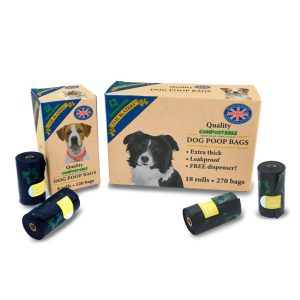 UK Dog products_pet poop bags_Premium UK Dog Poop Bags_compostable dog poop bags uk_dog accessories suppliers uk_Tail Blazers UK