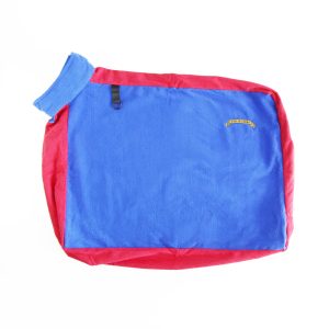 Dog drying bag blue-main