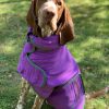 Classic Dog Drying Coat Purple