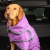 Classic Dog Drying Coat Purple